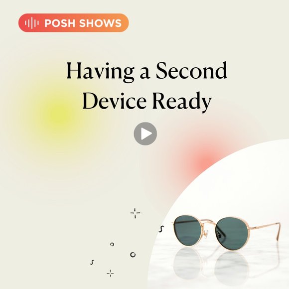 #PoshTip - Having a Second Device Ready - Picture 1 of 3